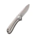 Ніж складаний кишеньковий Civivi Mini Elementum Flipper C18062Q-2, Sandvik 14C28N, сталь, коричневий