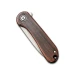 Ніж складаний кишеньковий Civivi Mini Elementum Flipper C18062Q-2, Sandvik 14C28N, сталь, коричневий