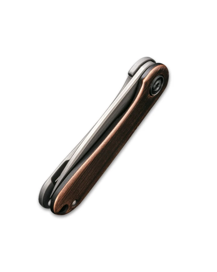 Ніж складаний кишеньковий Civivi Mini Elementum Flipper C18062Q-2, Sandvik 14C28N, сталь, коричневий
