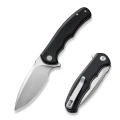 Ніж складаний кишеньковий Civivi Mini Praxis C18026C-2, D2, G10, чорний