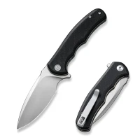 Ніж складаний кишеньковий Civivi Mini Praxis C18026C-2, D2, G10, чорний