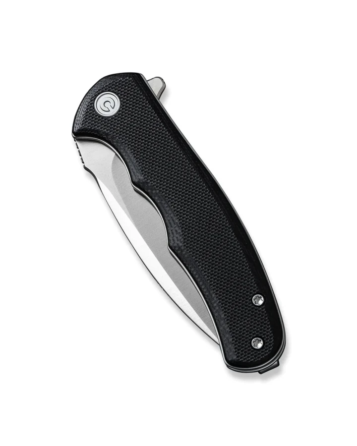 Ніж складаний кишеньковий Civivi Mini Praxis C18026C-2, D2, G10, чорний