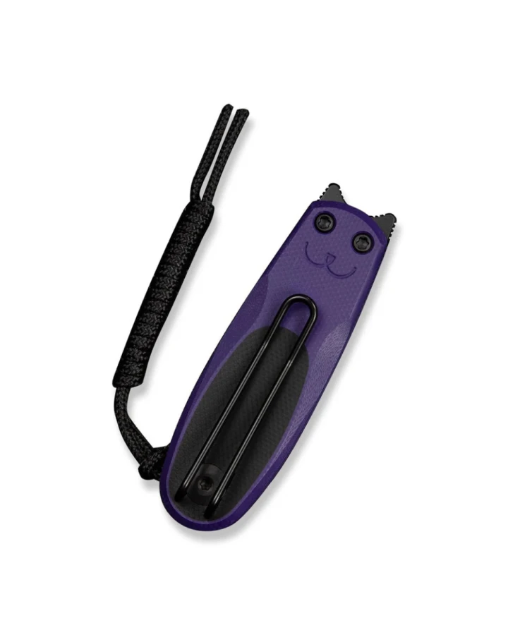 Ніж складаний кишеньковий Civivi Purr C25054-3, Nitro-V, G10, чорний