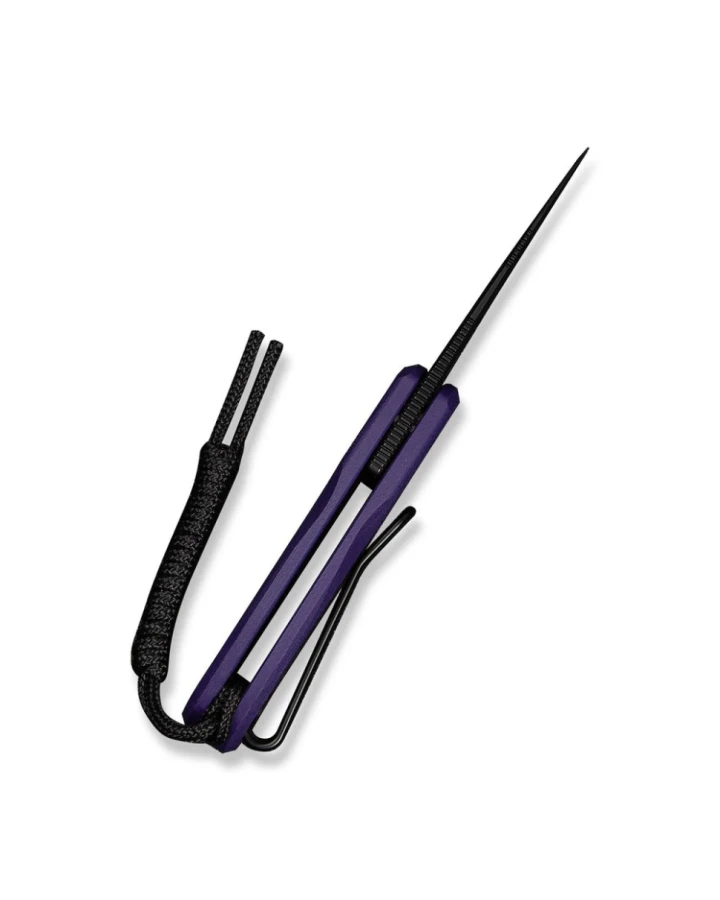 Ніж складаний кишеньковий Civivi Purr C25054-3, Nitro-V, G10, чорний