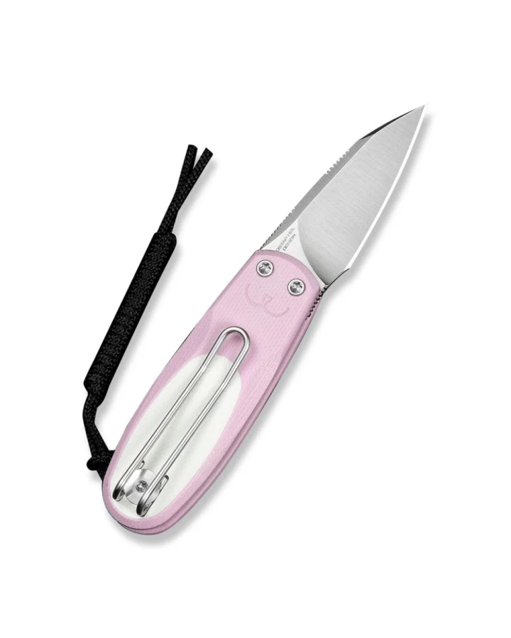 Ніж складаний кишеньковий Civivi Purr C25054-4, Nitro-V, G10, білий