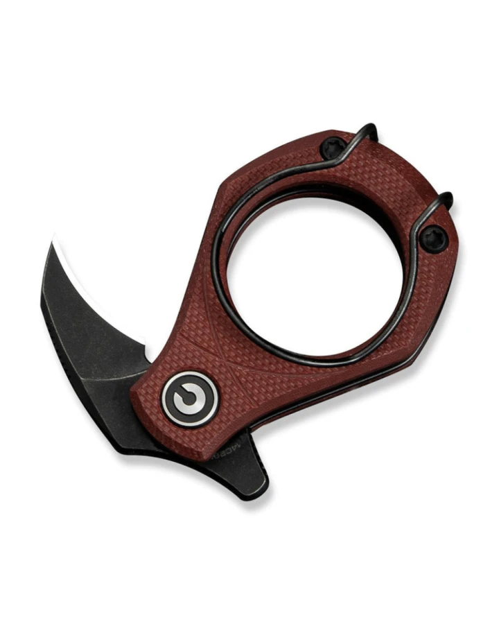 Ніж складаний кишеньковий Civivi Pyrus C23038-1, Sandvik 14C28N, G10, червоний