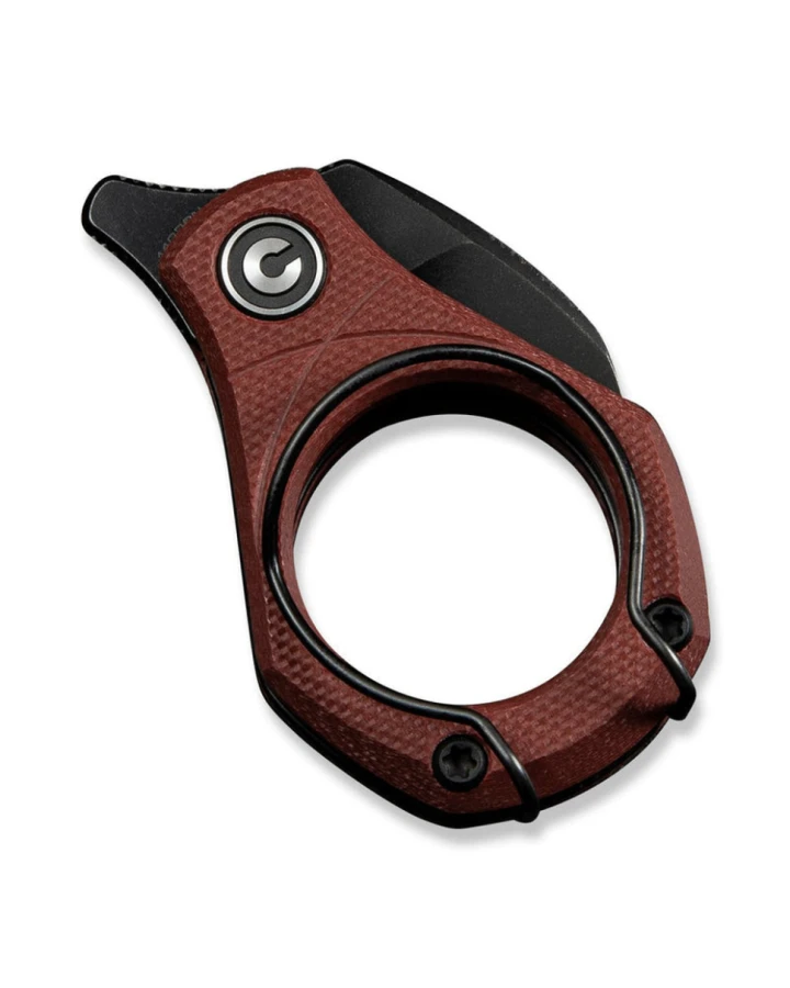 Ніж складаний кишеньковий Civivi Pyrus C23038-1, Sandvik 14C28N, G10, червоний