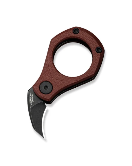 Ніж складаний кишеньковий Civivi Pyrus C23038-1, Sandvik 14C28N, G10, червоний
