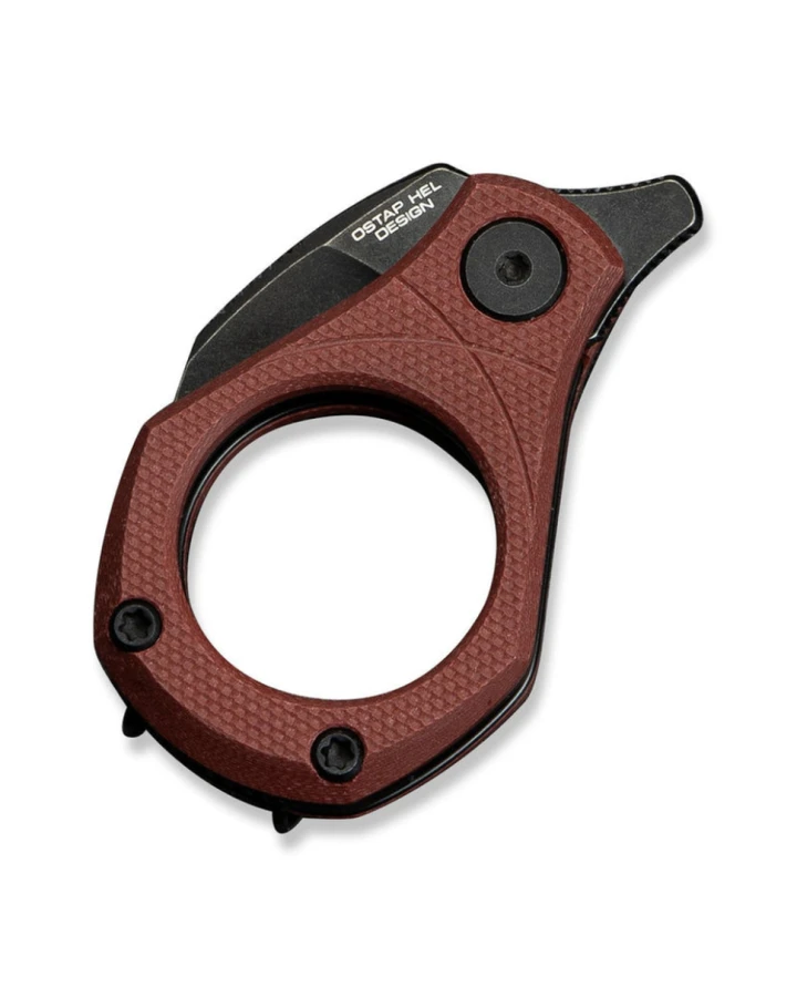 Ніж складаний кишеньковий Civivi Pyrus C23038-1, Sandvik 14C28N, G10, червоний