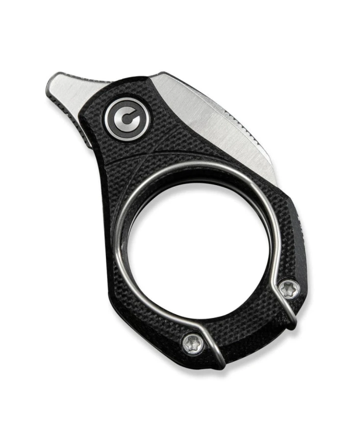 Ніж складаний кишеньковий Civivi Pyrus C23038-2, Sandvik 14C28N, G10, чорний
