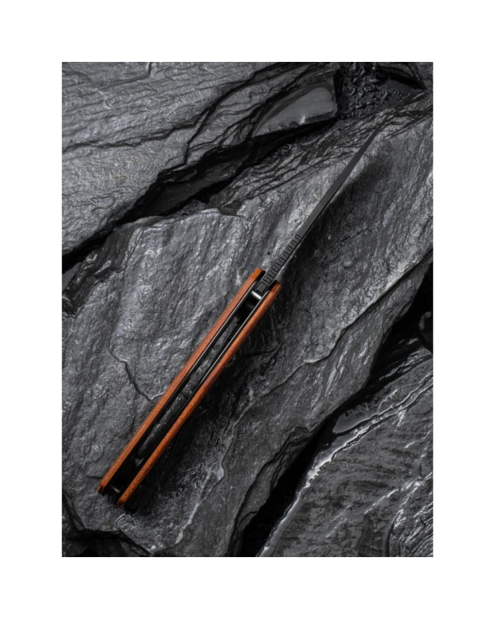 Ніж складаний кишеньковий Civivi Regulatron C23006-3, Nitro-V, дерево, коричневий