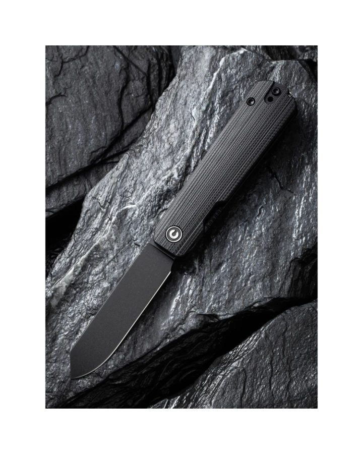 Ніж складаний кишеньковий Civivi Sendy C21004B-2, Nitro-V, G10, чорний