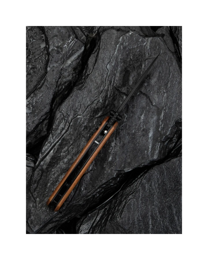 Ніж складаний кишеньковий Civivi Triptych C23085B-3, Sandvik 14C28N, дерево, коричневий