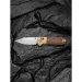 Ніж складаний кишеньковий Civivi Yonder Clip Point C25026-1, Sandvik 14C28N, дерево, коричневий