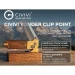 Ніж складаний кишеньковий Civivi Yonder Clip Point C25026-1, Sandvik 14C28N, дерево, коричневий
