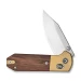 Ніж складаний кишеньковий Civivi Yonder Clip Point C25026-1, Sandvik 14C28N, дерево, коричневий