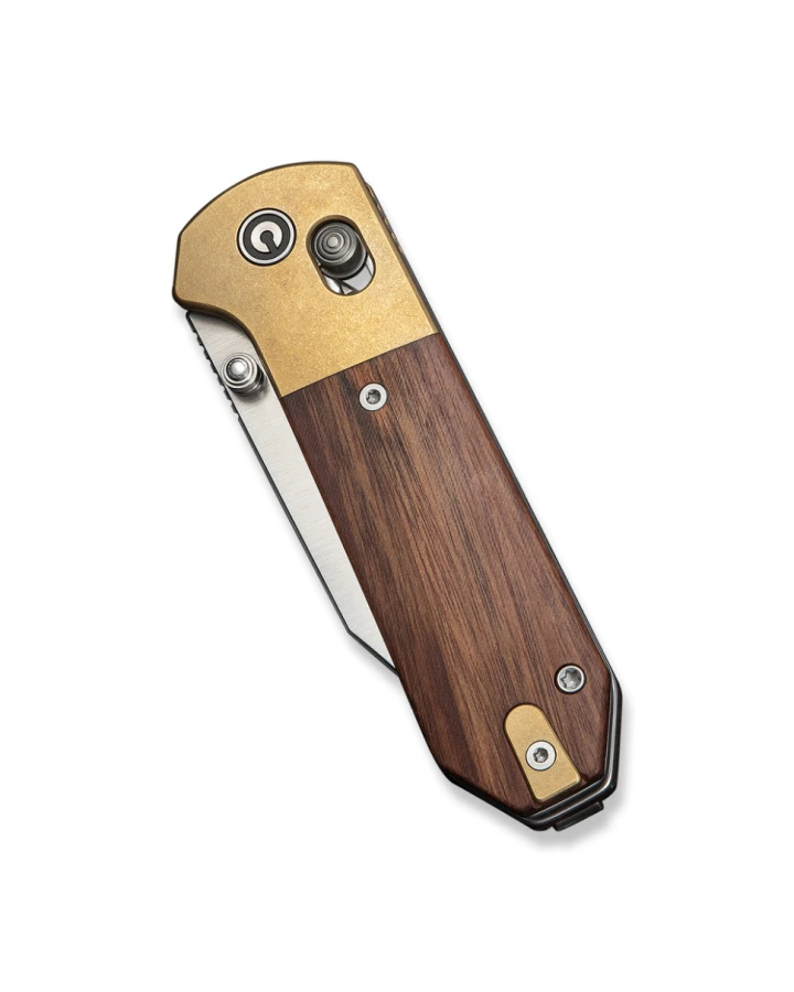 Ніж складаний кишеньковий Civivi Yonder Clip Point C25026-1, Sandvik 14C28N, дерево, коричневий