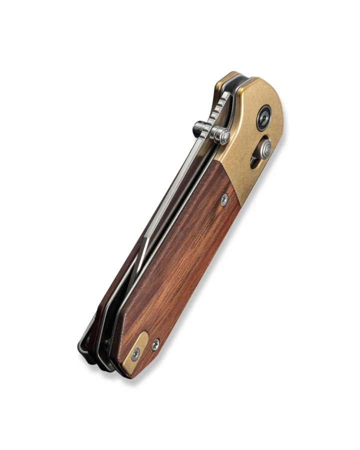 Ніж складаний кишеньковий Civivi Yonder Clip Point C25026-1, Sandvik 14C28N, дерево, коричневий