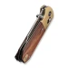 Ніж складаний кишеньковий Civivi Yonder Clip Point C25026-1, Sandvik 14C28N, дерево, коричневий