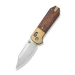 Ніж складаний кишеньковий Civivi Yonder Clip Point C25026-1, Sandvik 14C28N, дерево, коричневий