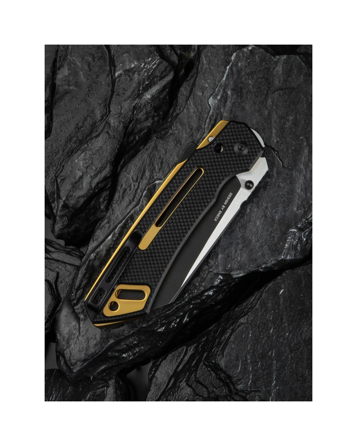 Ніж складаний тактичний Civivi Buster FG C24052-1, Nitro-V, G10, чорний