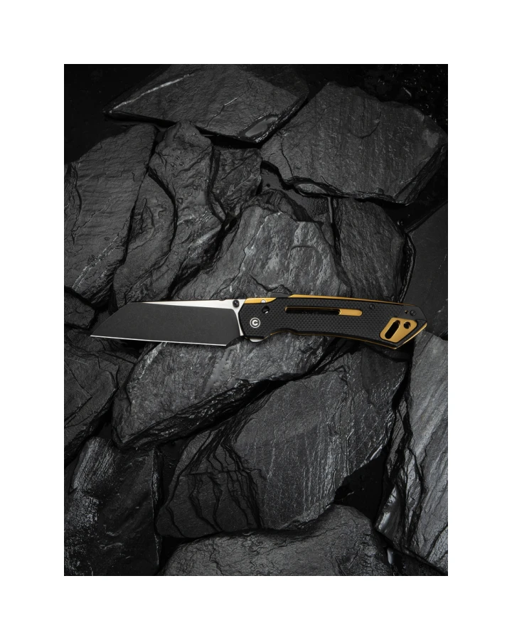 Ніж складаний тактичний Civivi Buster FG C24052-1, Nitro-V, G10, чорний