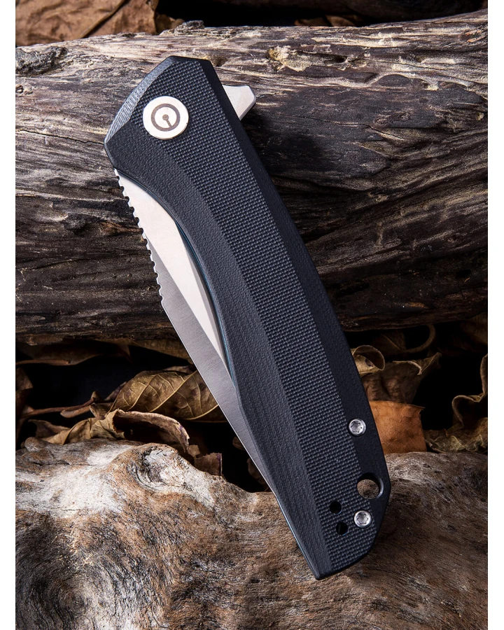 Ніж складаний туристичний Civivi Baklash C801C, 9Cr18MoV, G10, синій