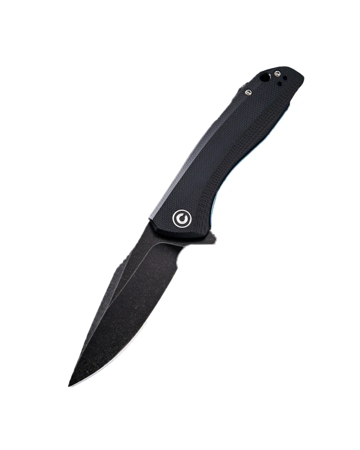 Ніж складаний туристичний Civivi Baklash C801H, 9Cr18MoV, G10, чорний
