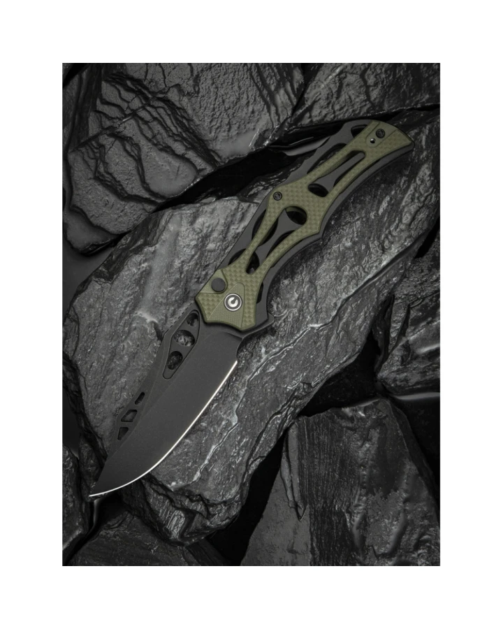 Ніж складаний туристичний Civivi Biophase C23083C-2, Nitro-V, G10, чорний