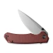 Ніж складаний туристичний Civivi Brazen C2102B, Sandvik 14C28N, G10, червоний