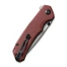 Ніж складаний туристичний Civivi Brazen C2102B, Sandvik 14C28N, G10, червоний
