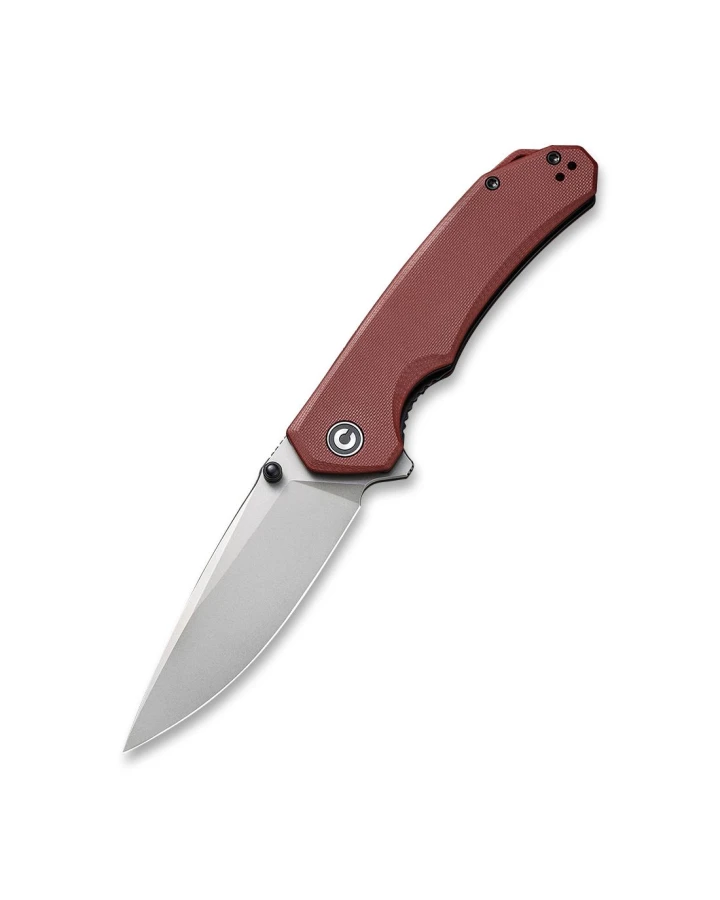 Ніж складаний туристичний Civivi Brazen C2102B, Sandvik 14C28N, G10, червоний
