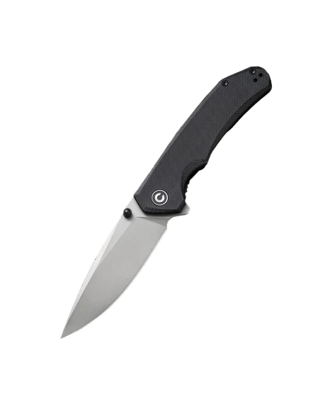 Ніж складаний туристичний Civivi Brazen C2102C, Sandvik 14C28N, G10, чорний