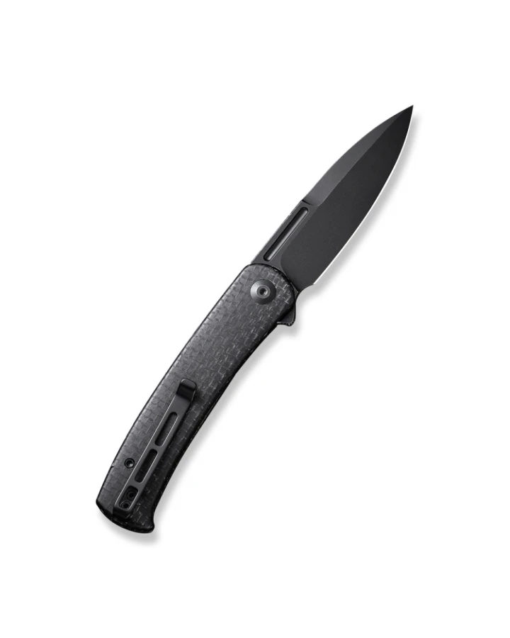 Ніж складаний туристичний Civivi Caetus Flipper C21025C-2, Sandvik 14C28N, мікарта, чорний