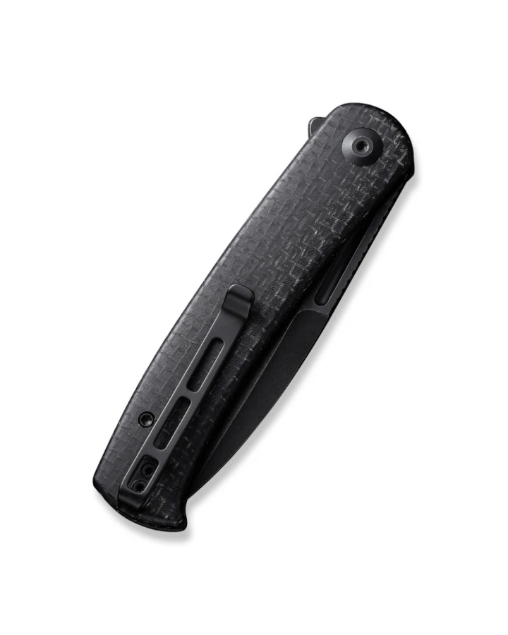 Ніж складаний туристичний Civivi Caetus Flipper C21025C-2, Sandvik 14C28N, мікарта, чорний