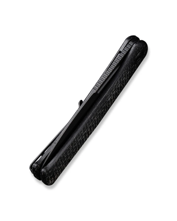 Ніж складаний туристичний Civivi Caetus Flipper C21025C-2, Sandvik 14C28N, мікарта, чорний