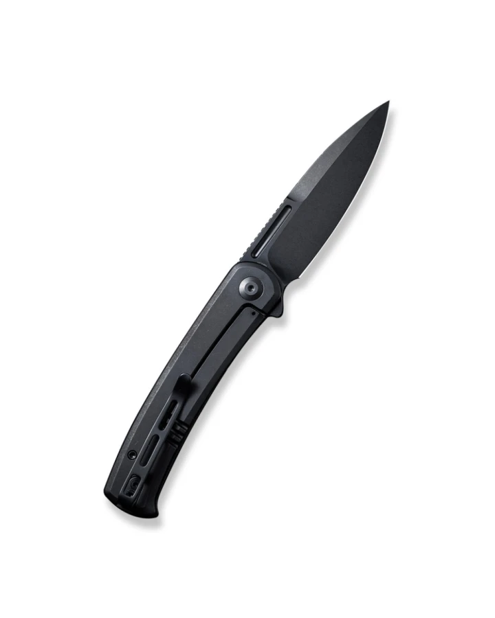 Ніж складаний туристичний Civivi Cetos C21025B-2, Sandvik 14C28N, мікарта, чорний