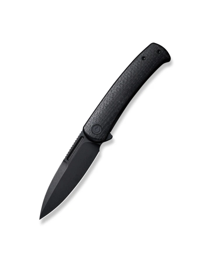 Ніж складаний туристичний Civivi Cetos C21025B-2, Sandvik 14C28N, мікарта, чорний