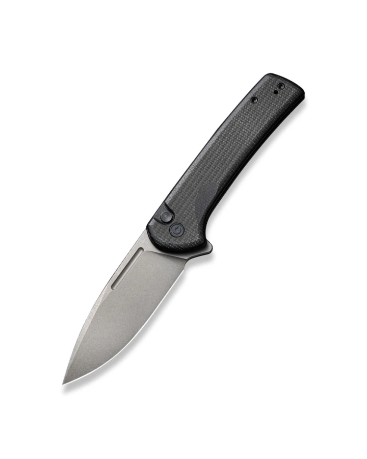 Ніж складаний туристичний Civivi Conspirator C21006-1, Nitro-V, мікарта, чорний