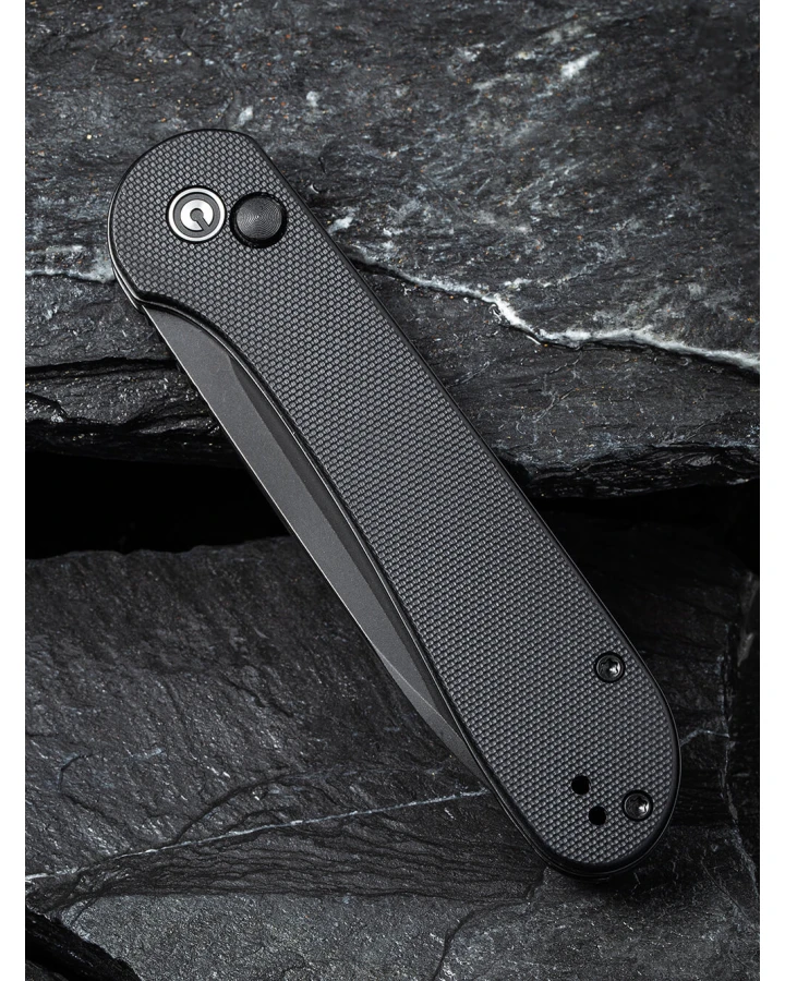 Ніж складаний туристичний Civivi Elementum Pocket C2103A, Sandvik 14C28N, G10, чорний