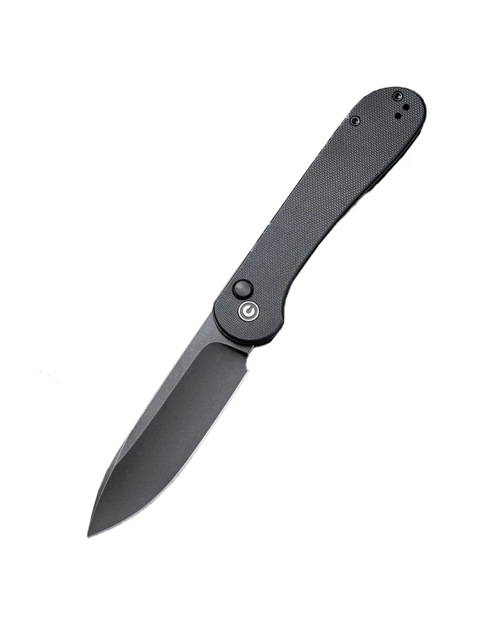 Ніж складаний туристичний Civivi Elementum Pocket C2103A, Sandvik 14C28N, G10, чорний