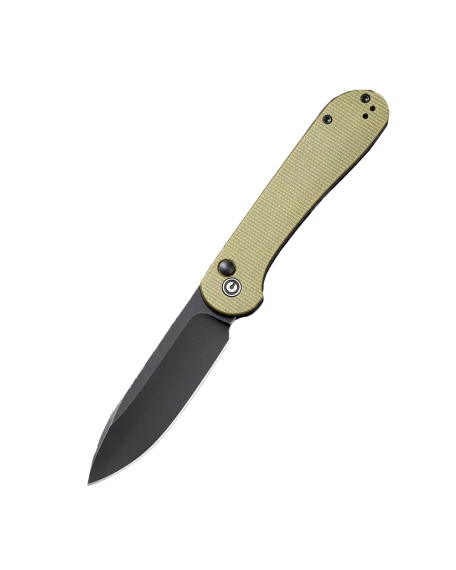 Ніж складаний туристичний Civivi Elementum Pocket C2103B, Sandvik 14C28N, мікарта, зелений