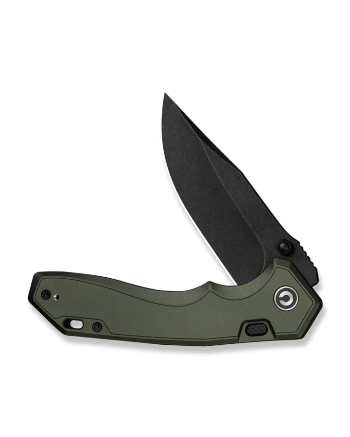 Ніж складаний туристичний Civivi Elite Brova CE25093-3, CPM-S35VN, алюміній, зелений