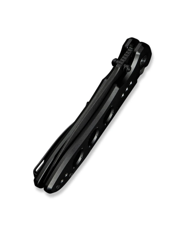 Ніж складаний туристичний Civivi Hyperpulse C23087A-1, Sandvik 14C28N, алюміній, чорний