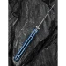 Ніж складаний туристичний Civivi Hyperpulse C23087A-2, Sandvik 14C28N, алюміній, синій