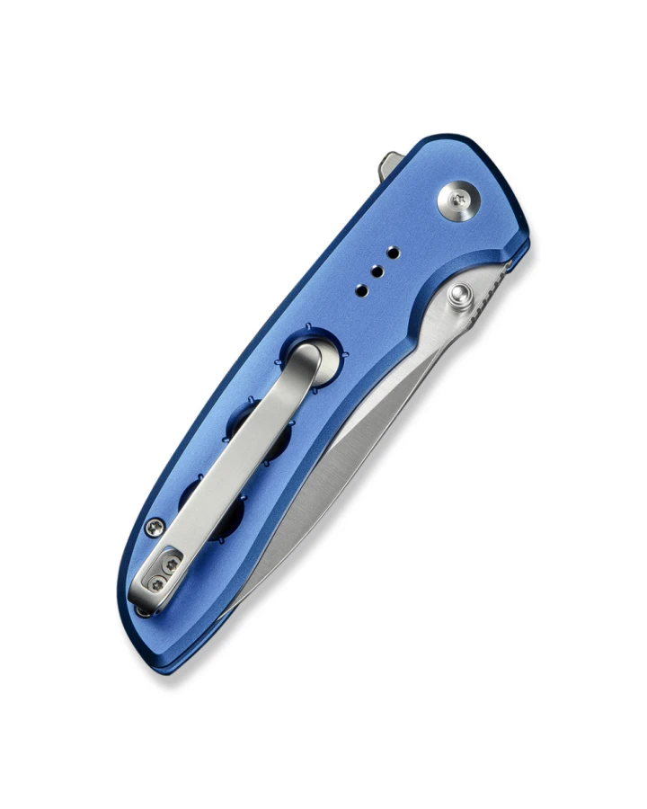 Ніж складаний туристичний Civivi Hyperpulse C23087A-2, Sandvik 14C28N, алюміній, синій