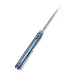 Ніж складаний туристичний Civivi Hyperpulse C23087A-2, Sandvik 14C28N, алюміній, синій