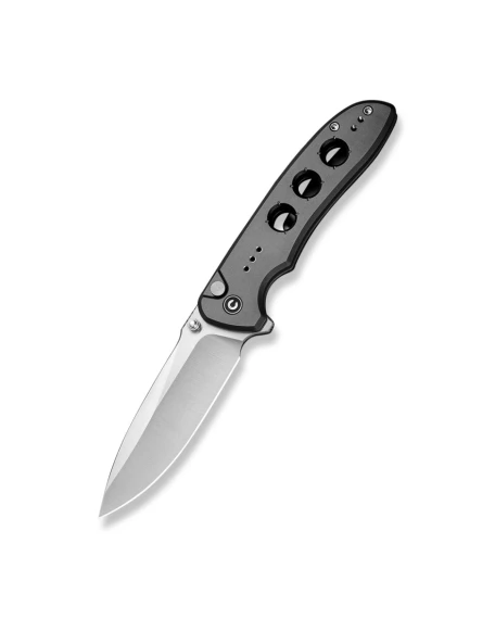 Ніж складаний туристичний Civivi Hyperpulse C23087A-3, Sandvik 14C28N, алюміній, сірий