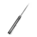 Ніж складаний туристичний Civivi Hyperpulse C23087A-3, Sandvik 14C28N, алюміній, сірий