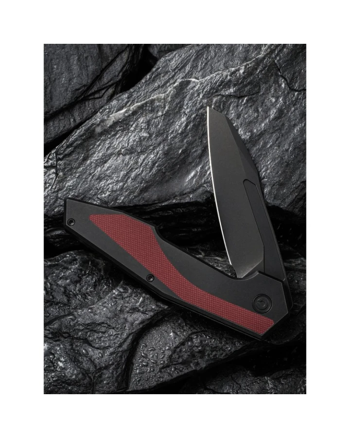 Ніж складаний туристичний Civivi Hypersonic C22011-3, Sandvik 14C28N, G10, чорний